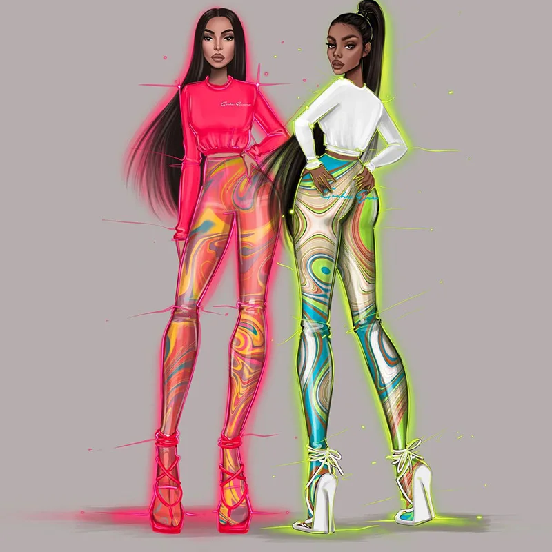 Summer Women's Trousers Streetwear Tracksuit Fitness Mesh Print Leggings Pants Women, As picture
Summer Women's Trousers Streetwear Tracksuit Fitness Mesh Print Leggings Pants Women, As picture