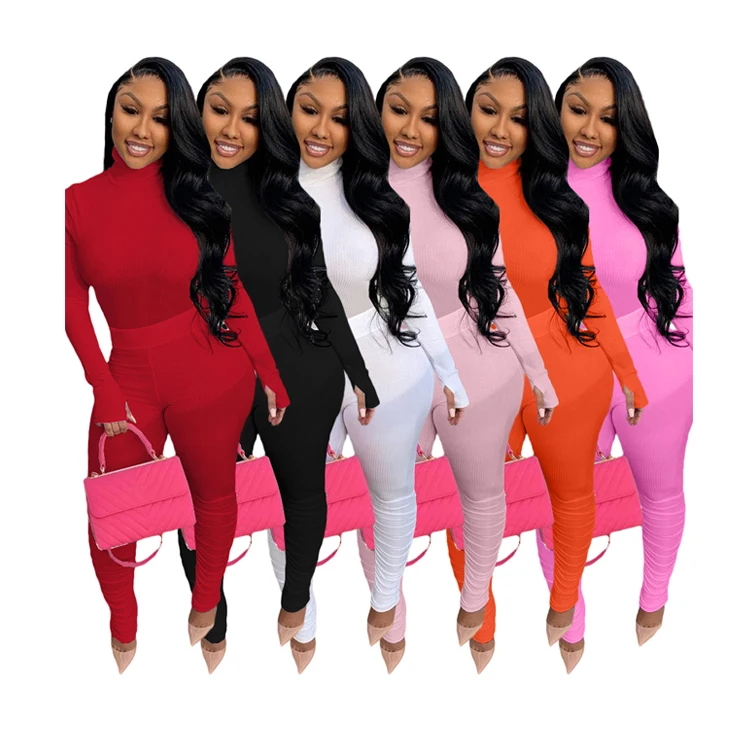 2020 new fall collection Knitted clothes two piece sets joggers women Sweat pant Suit
2020 new fall collection Knitted clothes two piece sets joggers women Sweat pant Suit