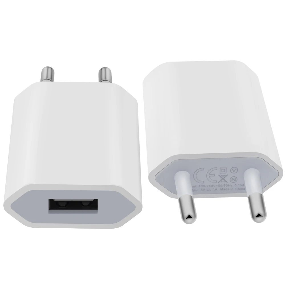 Single Port USB Phone Charger 5V 1A Mobile Phone Charger EU Plug Mobile Phone Charger White
Single Port USB Phone Charger 5V 1A Mobile Phone Charger EU Plug Mobile Phone Charger White