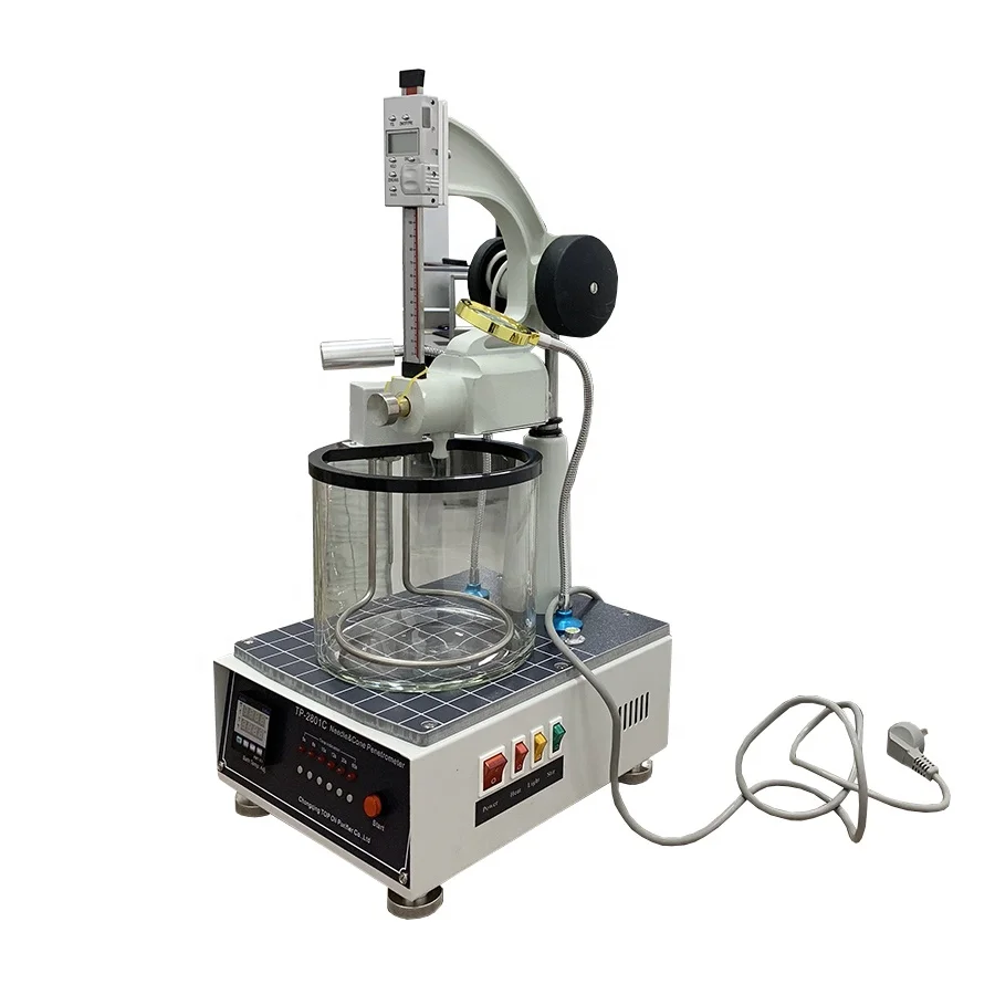 TP-2801C Lab Equipment Lube Oil Grease Asphalt Cone Penetrometer Under ASTM D217 Standard
TP-2801C Lab Equipment Lube Oil Grease Asphalt Cone Penetrometer Under ASTM D217 Standard