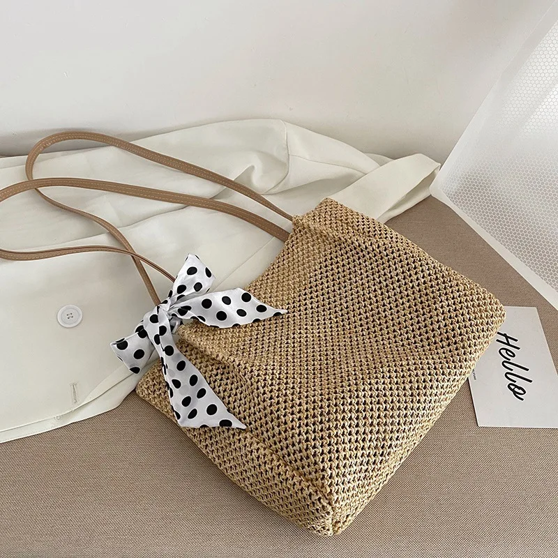 2021 Summer Fashion Straw Female Tote Handbag Shoulder Famous Brand Designer Womens Casual Summer Beach Bag, Picture color
2021 Summer Fashion Straw Female Tote Handbag Shoulder Famous Brand Designer Womens Casual Summer Beach Bag, Picture color