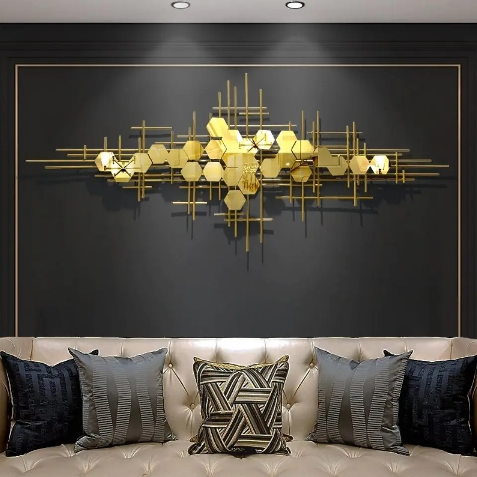 Light luxury style metal wall decoration modern minimalist living room bedroom wrought iron wall hanging decorate sofa backdrop, Customizable
Light luxury style metal wall decoration modern minimalist living room bedroom wrought iron wall hanging decorate sofa backdrop, Customizable