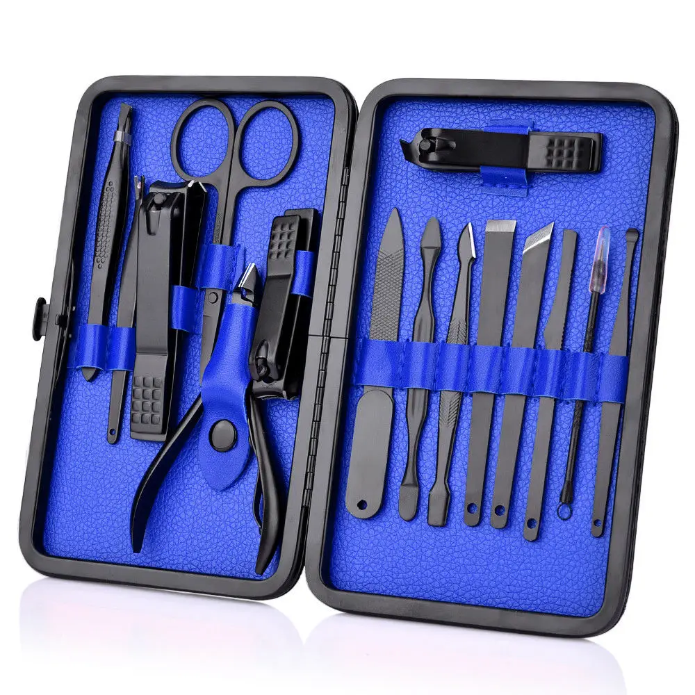 Manicure Pedicure Nail Care Set 15 Piece Cutter Cuticle Clippers Kit Gift Case, Silver
Manicure Pedicure Nail Care Set 15 Piece Cutter Cuticle Clippers Kit Gift Case, Silver