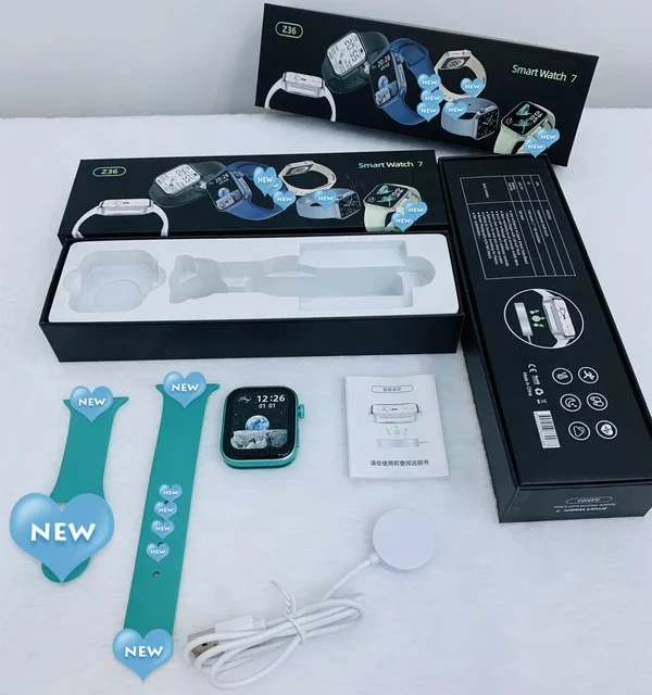2021 new IWO Z36 Smart Watch Series 7 Wireless Charger 1.75" DIY Face Blood Pressure Man Women Smartwatch for Android Xiaomi IOS
2021 new IWO Z36 Smart Watch Series 7 Wireless Charger 1.75" DIY Face Blood Pressure Man Women Smartwatch for Android Xiaomi IOS