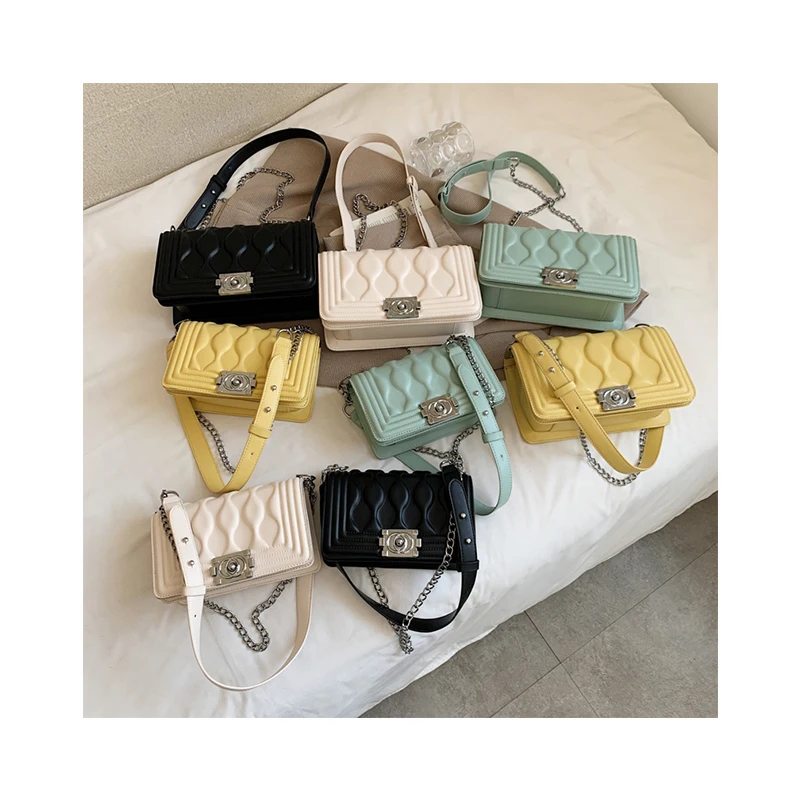 Brand Designer Bolsa Ripple Handbags 2021 Fashion Portable Lock Shoulder Sac Women PU Leather Metal Buckle Bag Luxury chain Bags
Brand Designer Bolsa Ripple Handbags 2021 Fashion Portable Lock Shoulder Sac Women PU Leather Metal Buckle Bag Luxury chain Bags