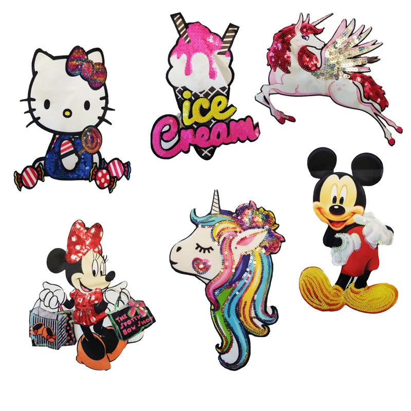 Fashion children's clothing accessories beads embroidery accessories cartoon cat and mouse sequins embroidery patch
Fashion children's clothing accessories beads embroidery accessories cartoon cat and mouse sequins embroidery patch
