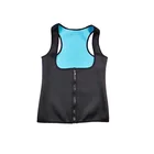 OEM Fitness Corset Vest Women Waist Trainer Latex Corset Zipper Vest Body Shaper