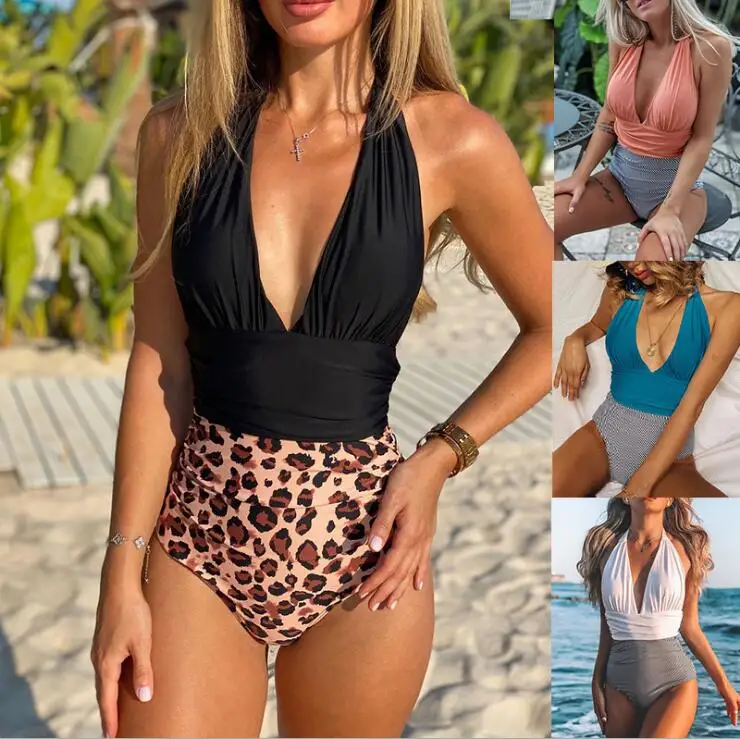 2021Moco New Private Label backless bikini Women's Solid Black V Neck One Piece Swimsuit
2021Moco New Private Label backless bikini Women's Solid Black V Neck One Piece Swimsuit