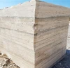 Roman travertine beige travertine white travertine stones blocks