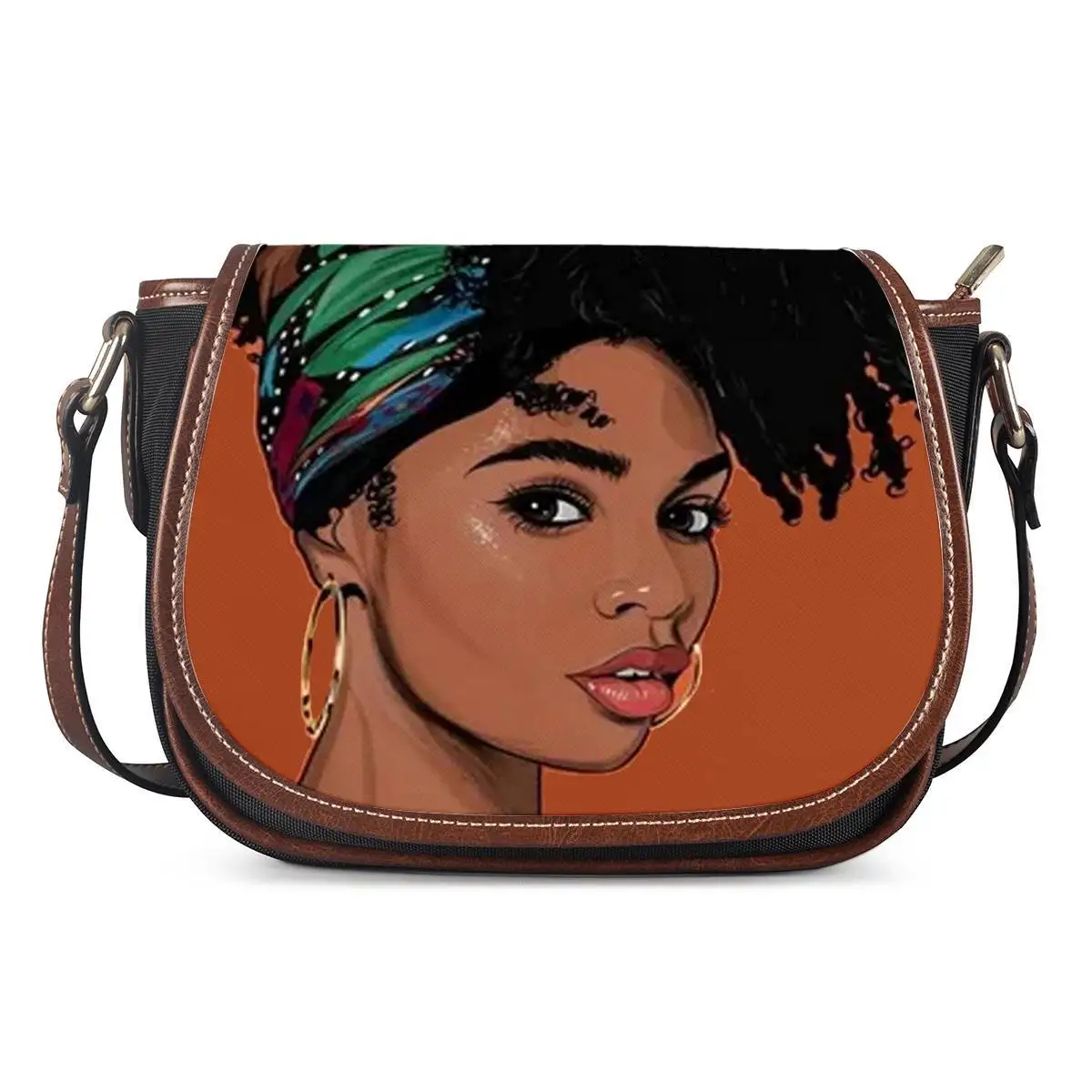 Custom Print Logo Women Crossbody Bags Famous Brand Cartoon Black Art Afro Girls Pattern Durable PU Messenger Bags Shoulder Bag, Customized color
Custom Print Logo Women Crossbody Bags Famous Brand Cartoon Black Art Afro Girls Pattern Durable PU Messenger Bags Shoulder Bag, Customized color