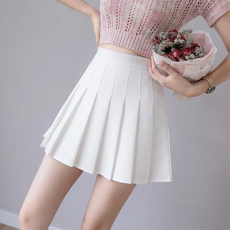 Preppy Style Fashion High Waist Student Pleated Skirt Uniform School Short Skirts Large Size, As the pictures show
Preppy Style Fashion High Waist Student Pleated Skirt Uniform School Short Skirts Large Size, As the pictures show