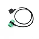J1939 9Pin Deutsch Connector Female to 16Pin OBD-ii Female socket Adapter Cables OBD2 Truck Vehicle Diagnostic Cable