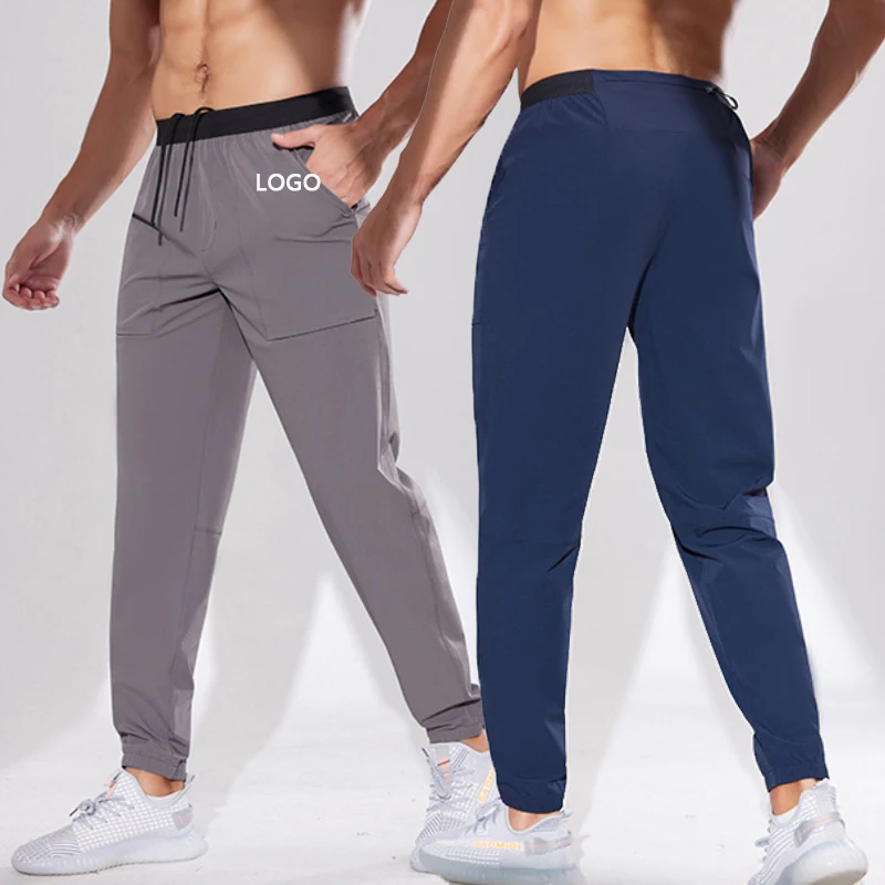 

XW-CK23504 New High-Quality Best-Selling Men's Trousers Front And Back Zip Slim Breathable Can Be Worn Outside Sports Trousers