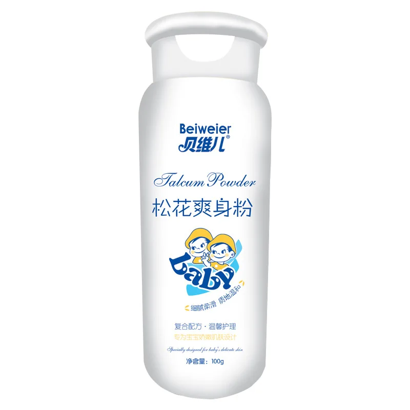 100g baby Songhua talcum powder delicate and smooth herbal talcum powder skin dry prickly heat powder, As picture
100g baby Songhua talcum powder delicate and smooth herbal talcum powder skin dry prickly heat powder, As picture