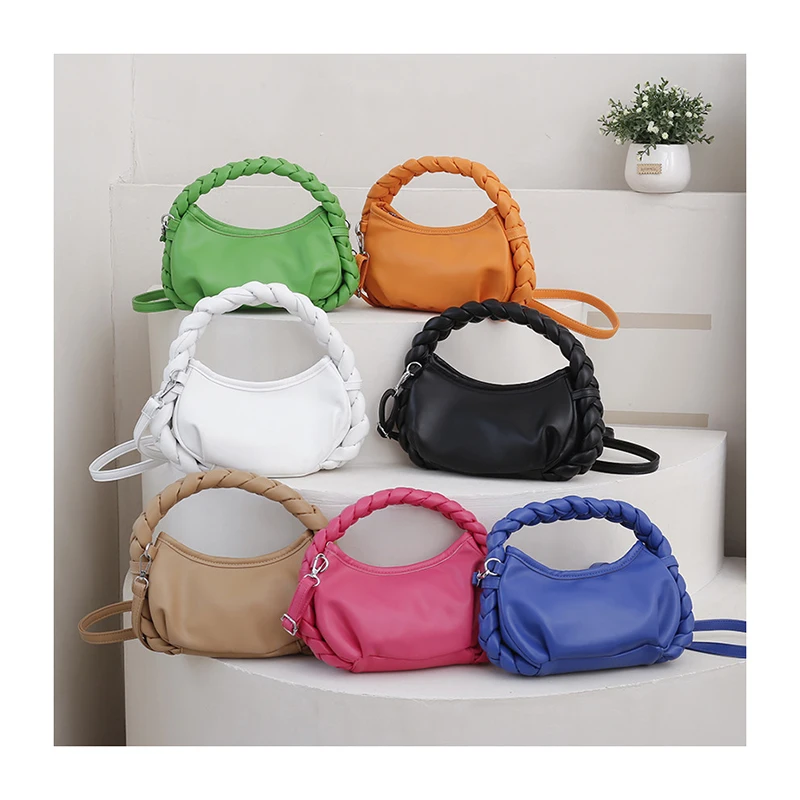 Cute Soft PU Leather Women Tote Bags Woven Design Solid Color Shoulder Crossbody Bags Summer Brand Fashion Handbags for Ladies
Cute Soft PU Leather Women Tote Bags Woven Design Solid Color Shoulder Crossbody Bags Summer Brand Fashion Handbags for Ladies