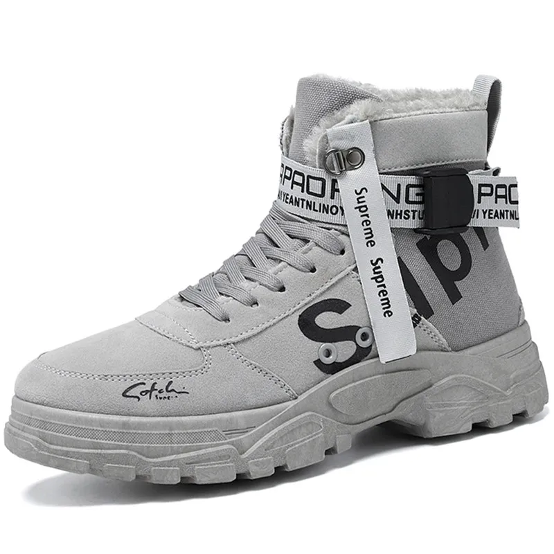 Dropshipping Custom Logo High Ankle Suede Military Men Boots Other Trendy Shoes with Fur
Dropshipping Custom Logo High Ankle Suede Military Men Boots Other Trendy Shoes with Fur