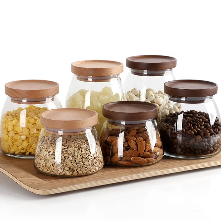 The Kitchen Use Glass Storage Jars For Dried Fruit Whole Grains And Rice, Transparent clear
The Kitchen Use Glass Storage Jars For Dried Fruit Whole Grains And Rice, Transparent clear