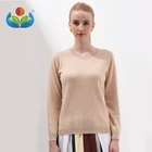 fashion crew neck woman sweater cashmere