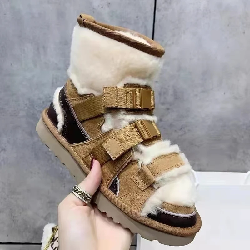 Winter new arrival fashion new design two ways to wear uggh boots fleece warm insole ankle women custom logo wool snow boots
Winter new arrival fashion new design two ways to wear uggh boots fleece warm insole ankle women custom logo wool snow boots