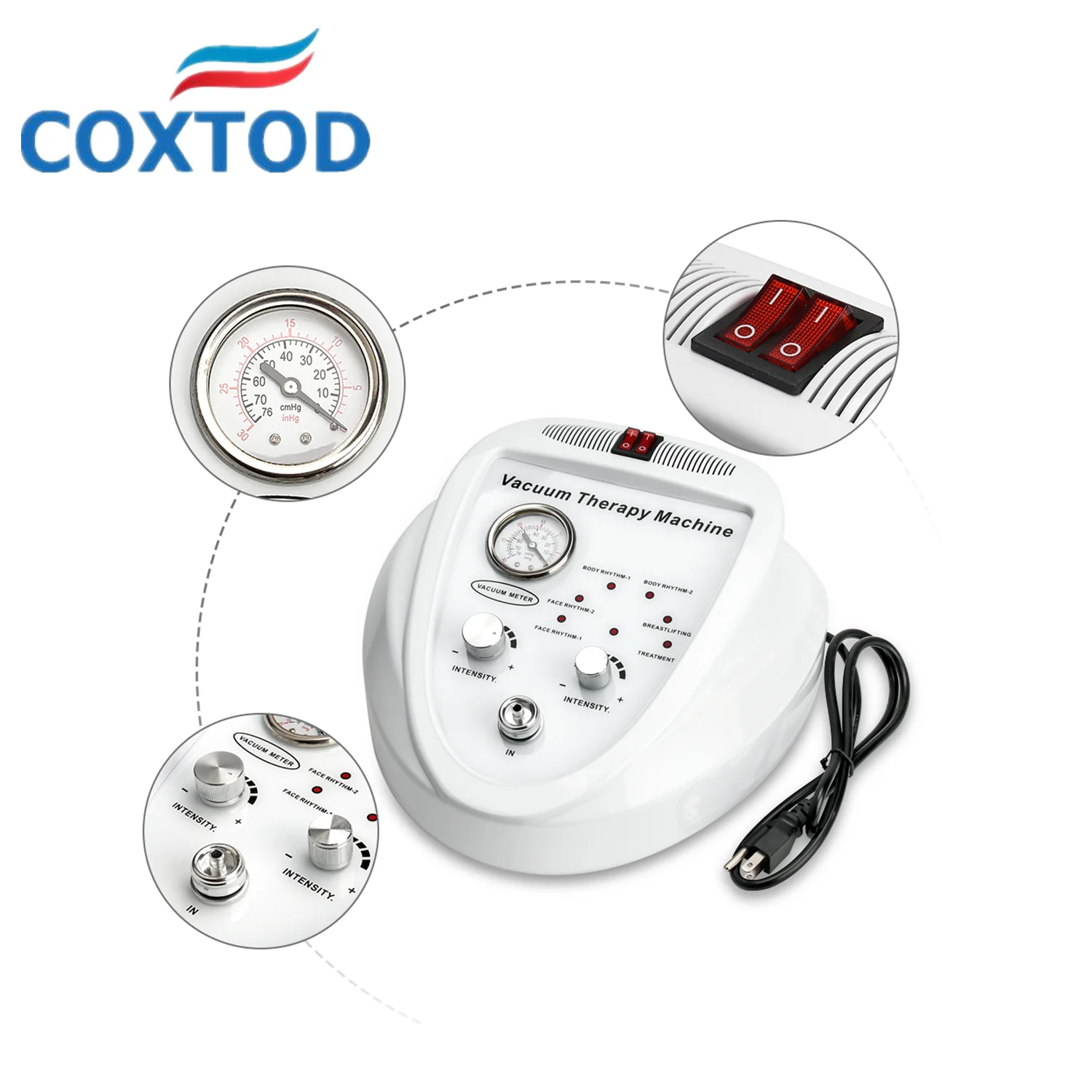 Body Massage Cupping Machine Vacuum Therapy Massage Body Shaping Lymph Drainage Spa Skin Rejuvenation Machine
Body Massage Cupping Machine Vacuum Therapy Massage Body Shaping Lymph Drainage Spa Skin Rejuvenation Machine