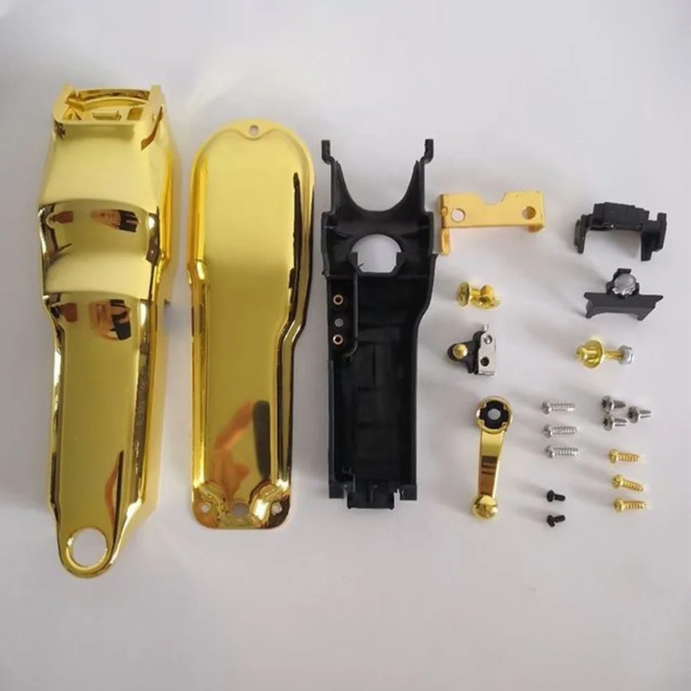 Professional All Gold Cordless Clipper Cover Barber Metal Clipper Accessories Spares Clipper Part Switch for 8504 senior 1919
Professional All Gold Cordless Clipper Cover Barber Metal Clipper Accessories Spares Clipper Part Switch for 8504 senior 1919