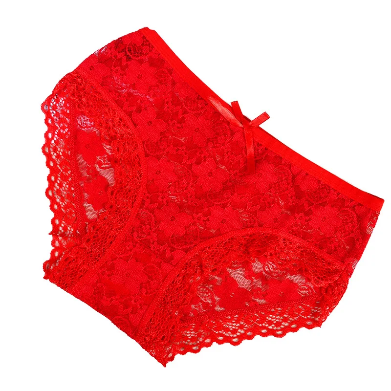 Breathable Sexy Lace Briefs Fashion Transparent Low Waist Hollow Floral Bow Full Women Underwear Girl Cotton Panties Lingerie, Colorful
Breathable Sexy Lace Briefs Fashion Transparent Low Waist Hollow Floral Bow Full Women Underwear Girl Cotton Panties Lingerie, Colorful