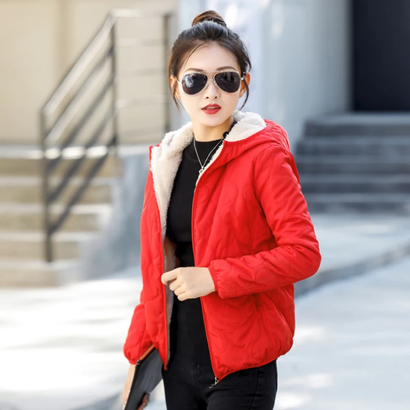 Women warming short jacket Late autumn Lamb wool cashmere hoodie coat winter jacket coat winter jacket coat, Black,green,navy,red,rose red,burgundy
Women warming short jacket Late autumn Lamb wool cashmere hoodie coat winter jacket coat winter jacket coat, Black,green,navy,red,rose red,burgundy