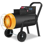 Outdoor 50KW Adjustable Power Big Air Flow Outdoor Propane Gas Heater With Displays