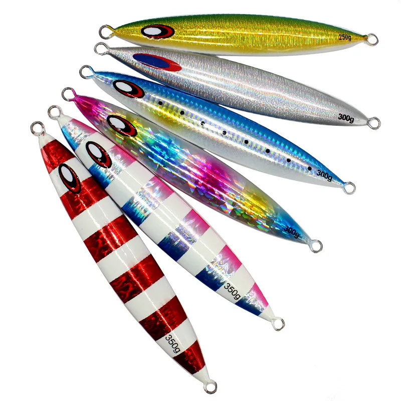 Luminous Metal Jig Lure Spoon Artificial Hard Bait Sea Fishing Lure 200g 250g 300g 350g, See pictures
Luminous Metal Jig Lure Spoon Artificial Hard Bait Sea Fishing Lure 200g 250g 300g 350g, See pictures