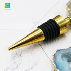 Wine Stopper Christmas Wholesale Creative Crystal Tapon De Vino Glass Champagne Wine Bottle Stopper For Christmas Gift