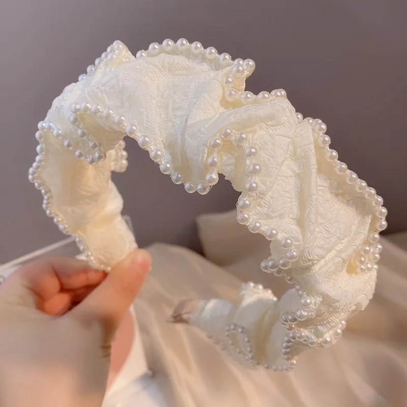 NEW Hot Sale French Retro White Pearl Bow Headband Headband Headdress Fashion Women's Sweet Hair Accessories
NEW Hot Sale French Retro White Pearl Bow Headband Headband Headdress Fashion Women's Sweet Hair Accessories