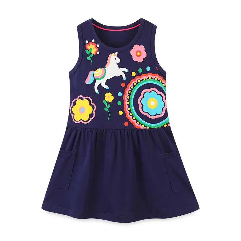 Baby Girl Dress Clothes Floral Print Baby Summer Dress Toddler Girl Sleeveless 100% Cotton Flower Casual Dresses
Baby Girl Dress Clothes Floral Print Baby Summer Dress Toddler Girl Sleeveless 100% Cotton Flower Casual Dresses