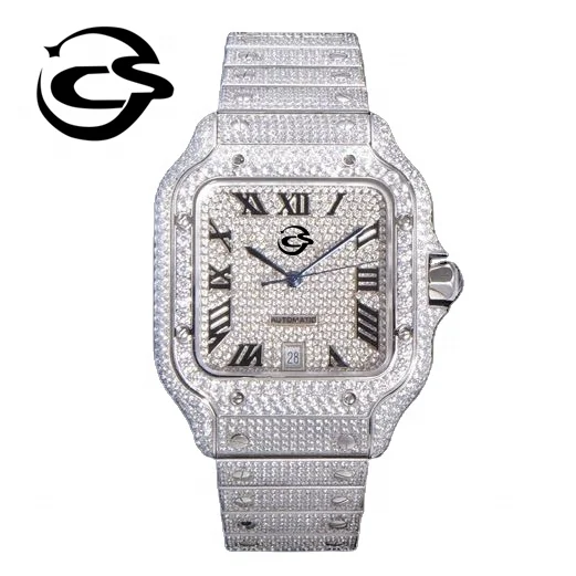 Diver high-end mechanical watch Watch 39.8MM 2824 movement QuickSwitch WSSA0013 Luxury brand VVS icy gypsophila diamond watch
Diver high-end mechanical watch Watch 39.8MM 2824 movement QuickSwitch WSSA0013 Luxury brand VVS icy gypsophila diamond watch