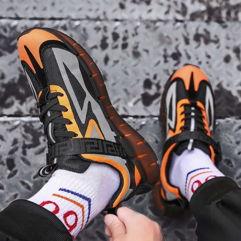 Fashion Brand Spring Summer New Korean Style Casual Men Sneaker Breathable Canvas Mesh Knitted Running Shoes Sneakers, Black/orange,grey,green
Fashion Brand Spring Summer New Korean Style Casual Men Sneaker Breathable Canvas Mesh Knitted Running Shoes Sneakers, Black/orange,grey,green