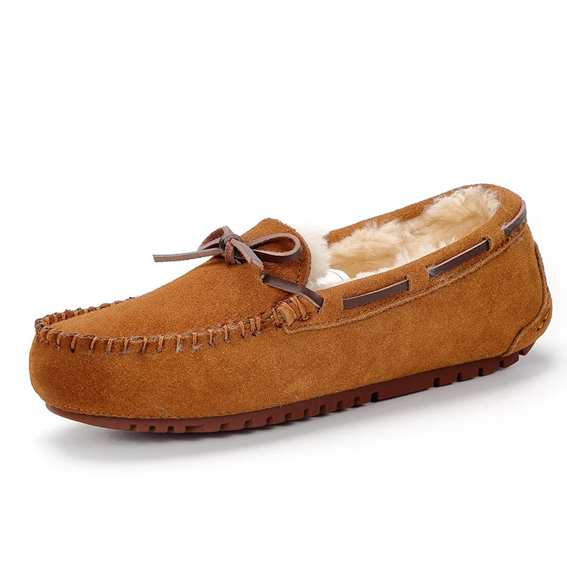 Top brand 100% Genuine Leather Thick Plush Women Flat Shoes New Fashion Women Moccasins Casual Loafers Plus Size Winter shoes
Top brand 100% Genuine Leather Thick Plush Women Flat Shoes New Fashion Women Moccasins Casual Loafers Plus Size Winter shoes