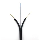 FTTH G657 G652 自立シングルモード 1 2 4 コア Ftth 屋内 LSZH 屋外光ファイバドロップケーブル