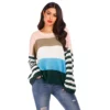 /product-detail/ladies-fashion-striped-cashmere-sweater-patchwork-loose-knit-pullover-sweater-for-women-62311313370.html