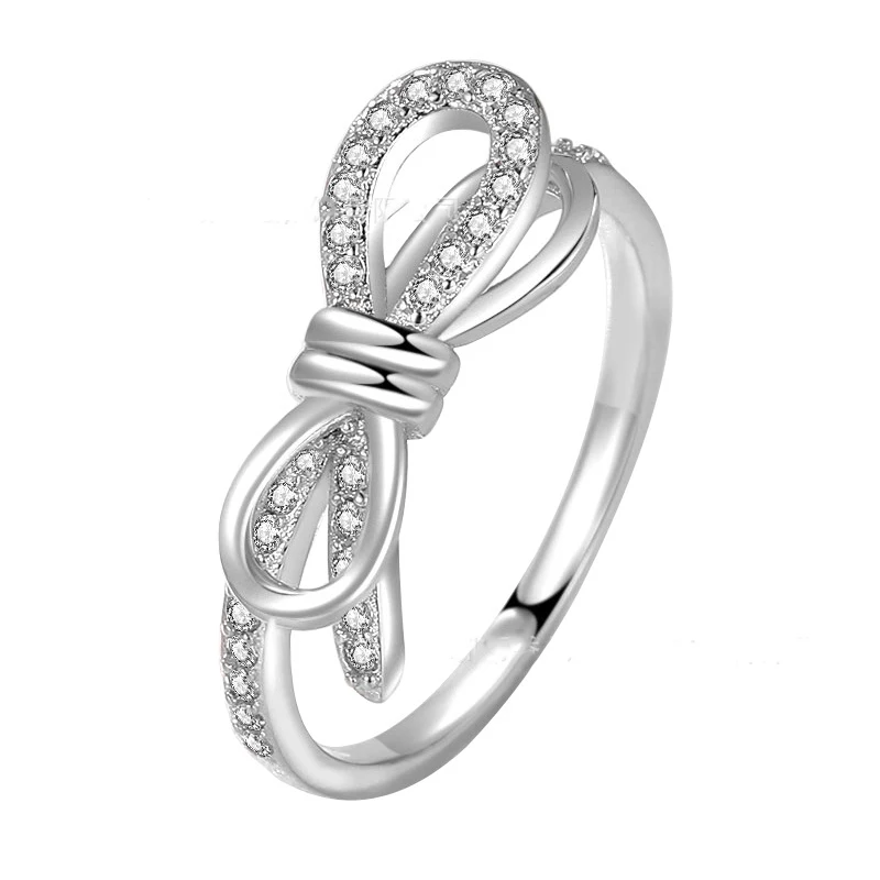 New set zircon bowknot girls' ring playful girl's sweet girl student's Zircon Moissanite S925 silver hand jewelry
New set zircon bowknot girls' ring playful girl's sweet girl student's Zircon Moissanite S925 silver hand jewelry