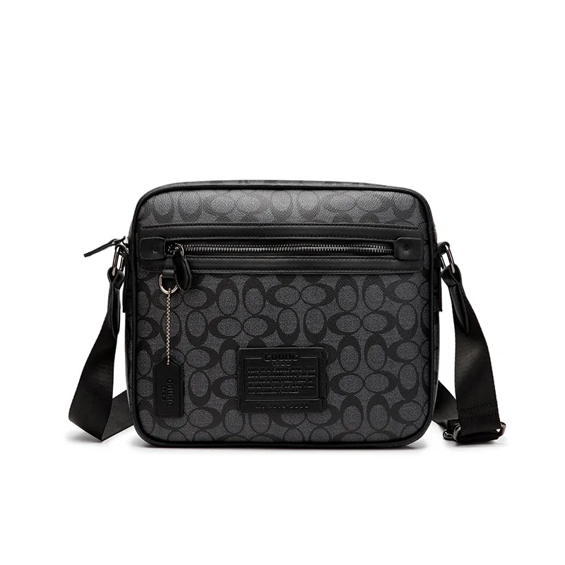 Custom Pvc Single Shoulder Grid Postman Medium-sized Men Crossbody Bags, Black/brown
Custom Pvc Single Shoulder Grid Postman Medium-sized Men Crossbody Bags, Black/brown