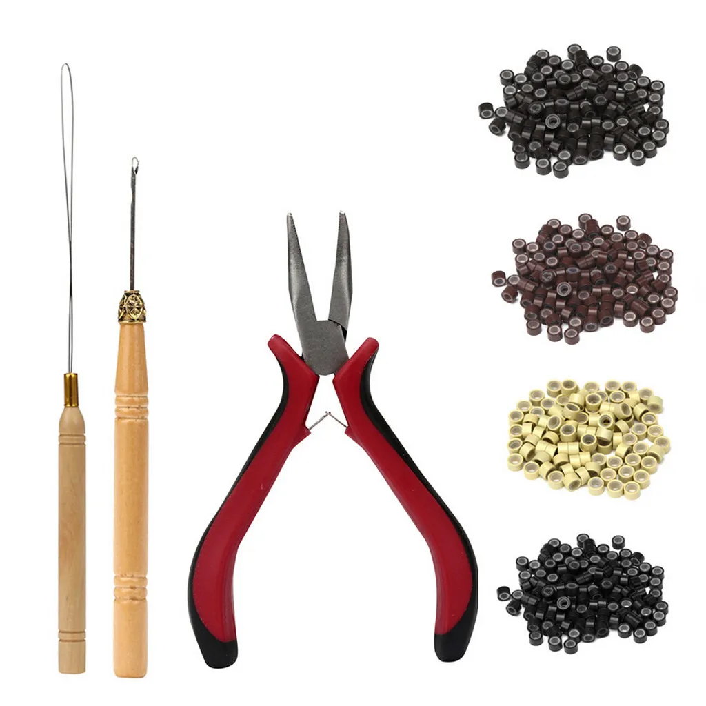 Yaeshii Hot selling Hair Extension Kit Pliers Pulling Hook Bead Device Tool Kits And Silicone Lined Micro Rings
Yaeshii Hot selling Hair Extension Kit Pliers Pulling Hook Bead Device Tool Kits And Silicone Lined Micro Rings