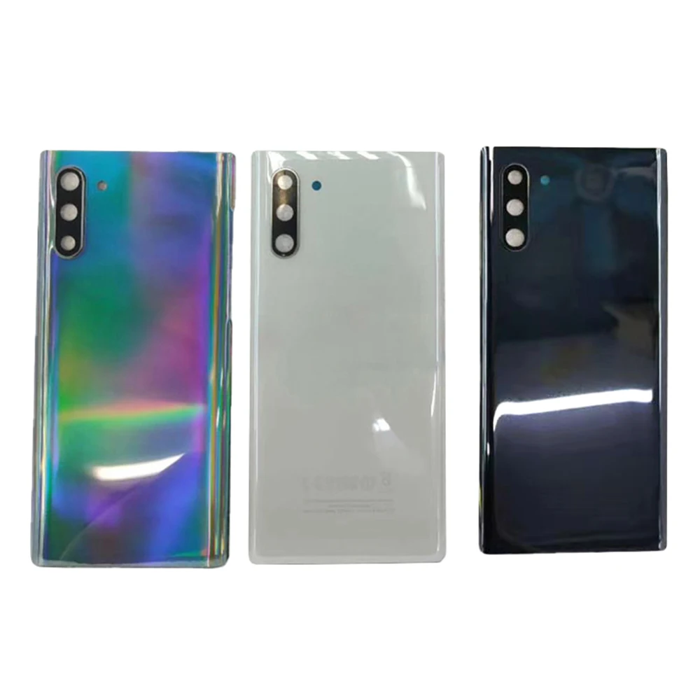 Back Battery Cover Door Rear Glass Housing Case With Camera Lens for Samsung Note 10
Back Battery Cover Door Rear Glass Housing Case With Camera Lens for Samsung Note 10