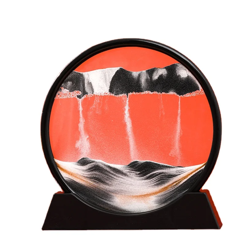 12 inch plastic bottom version Quicksand living room creative 3d art gift Quicksand painting desk decoration crafts
12 inch plastic bottom version Quicksand living room creative 3d art gift Quicksand painting desk decoration crafts