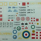 CMYK Offset Custom Print Scale Model Kits Decals With Screen Print White Color