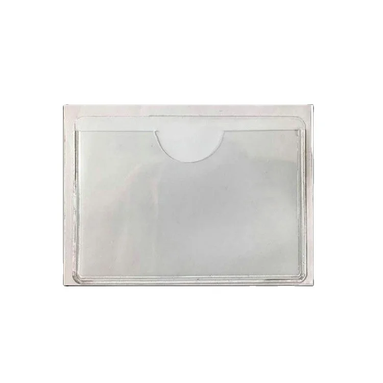 PVC Clear Free Glue Press-On Vinyl Envelopes Self Adhesive Back Sticky Cartoon Price Tag Lable Job Tickets Name Card Holder
PVC Clear Free Glue Press-On Vinyl Envelopes Self Adhesive Back Sticky Cartoon Price Tag Lable Job Tickets Name Card Holder