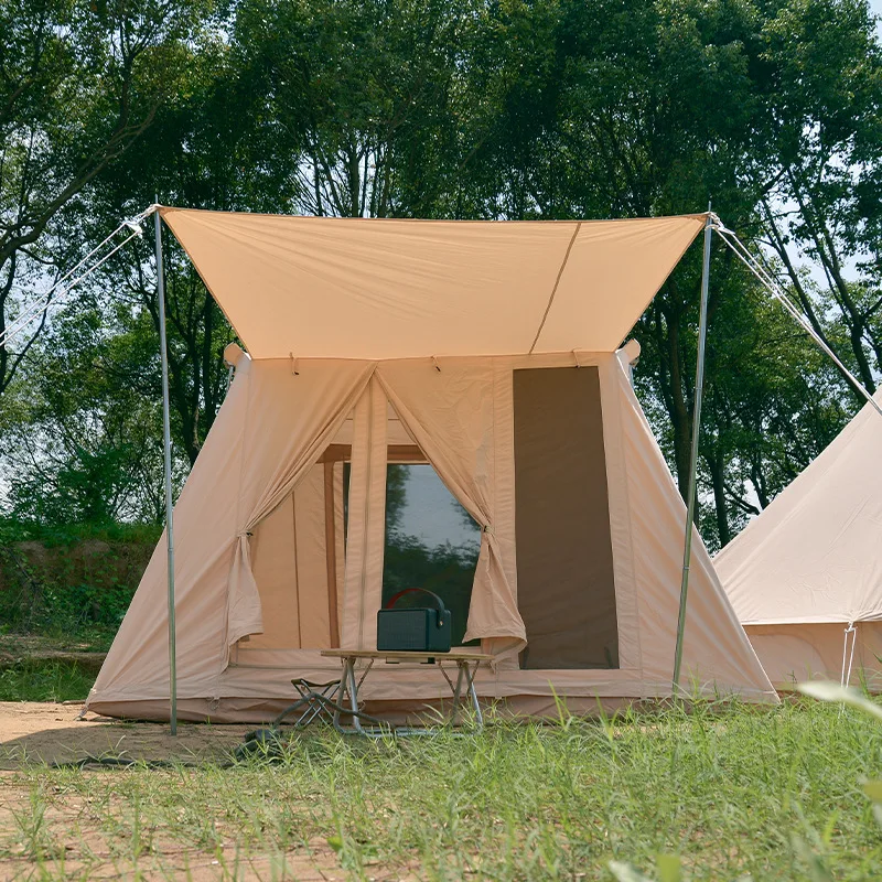 Manufacture Wholesale Outdoor Camping Thick Cotton Tent High Air Permeability Oxford Cloth Tent, As picture or as customized
Manufacture Wholesale Outdoor Camping Thick Cotton Tent High Air Permeability Oxford Cloth Tent, As picture or as customized