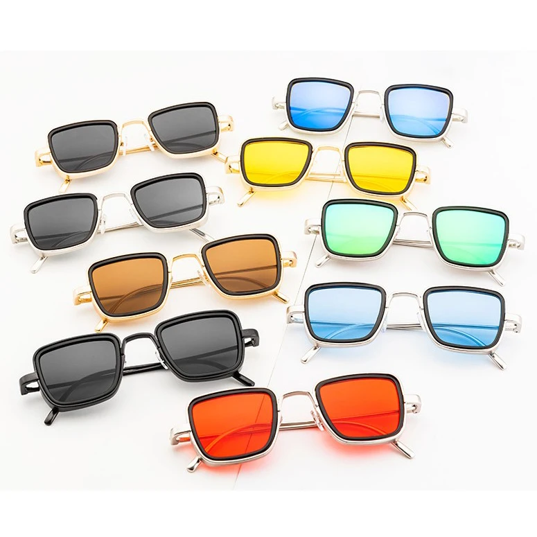 Men Rectangle Glasses Metal Frames Sheild Frame Vintage Unisex Square Retro Gold Oversized Popular Silver Black Sunglasses, Multi colors
Men Rectangle Glasses Metal Frames Sheild Frame Vintage Unisex Square Retro Gold Oversized Popular Silver Black Sunglasses, Multi colors