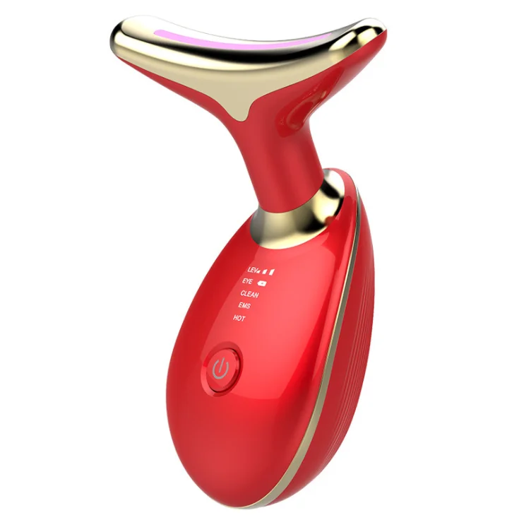 Colour Light Neck Beauty Instrument Remove Face Neck Wrinkles Massager Ion Import Instrument Electric Neck Massager
Colour Light Neck Beauty Instrument Remove Face Neck Wrinkles Massager Ion Import Instrument Electric Neck Massager