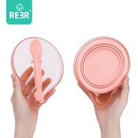 Color Travel Portable Folding Coffee Cup Round Collapsible Foldable Baby Silicone Bowl And Spoon Set With Lid
Color Travel Portable Folding Coffee Cup Round Collapsible Foldable Baby Silicone Bowl And Spoon Set With Lid