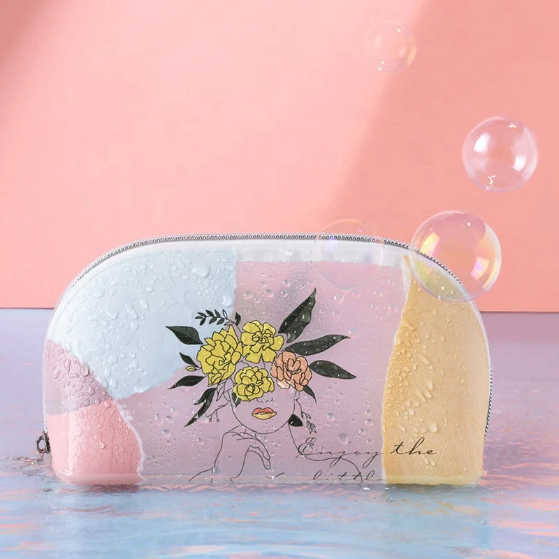 Travel Portable Black Clear Transparent Zipper Waterproof Makeup Organizer Washing Cosmetic Bag, Colorful
Travel Portable Black Clear Transparent Zipper Waterproof Makeup Organizer Washing Cosmetic Bag, Colorful
