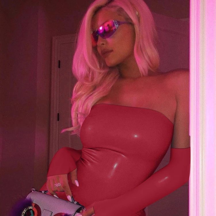 Lygens Strapless Leather Fashionable Long Sleeve Dress Bodycon Mini Party Elegant Women Clothes 2021 Spring Ladies Outfits, Customized color
Lygens Strapless Leather Fashionable Long Sleeve Dress Bodycon Mini Party Elegant Women Clothes 2021 Spring Ladies Outfits, Customized color